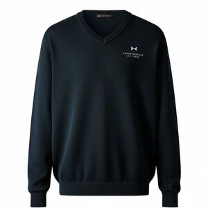 Las Vegas Casino FONTAINEBLEAU Las Vegas Navy Pullover Cardigan XL/TG NWOT